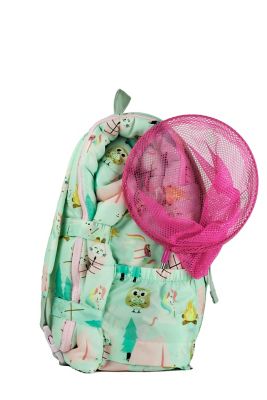 Image showing  Sleep-N-Pack: Packable Sleeping Bag, Little Kid 3-6 yr., Camping Animals