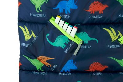 Image showing  Sleep-N-Pack: Packable Sleeping Bag, Little Kid 3-6 yr., Dinosaurs