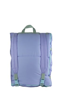 Image showing  Sleep-n-Pack: Packable Sleeping Bag, Big Kid 7-12+ yrs - Violet Dream/ClearWater Sherpa Lined