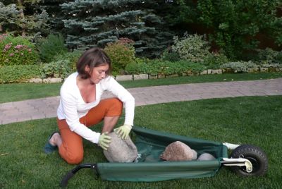 Image showing  150 lb. Wheeleasy LE Yard Cart