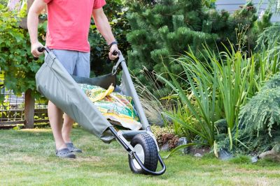 Image showing  350 lb. Wheeleasy Yard Cart