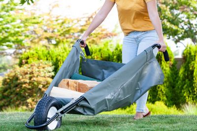 Image showing 6 th Allsop Home & Garden 350 lb. Wheeleasy Yard Cart