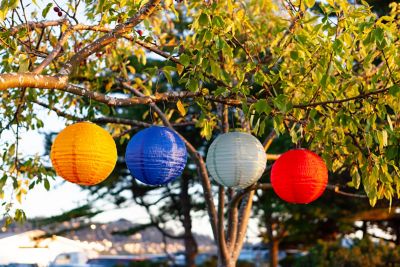 Image showing 7 th Allsop Home & Garden Soji Globe Festival, Canary Yellow