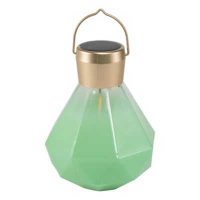Image showing  Solar Glass Gem Light, Jade