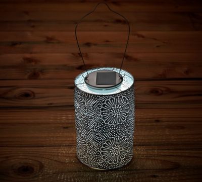 Image showing  Soji Stella Cylinder Floral, Silver