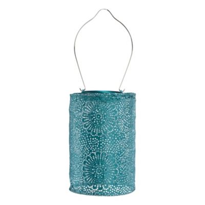 Allsop Home & Garden Soji Stella Cylinder Floral, Emerald