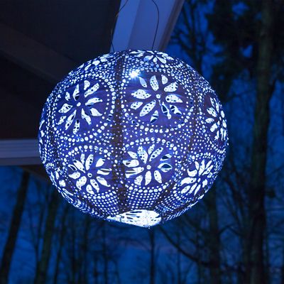Image showing  Soji Stella Globe Boho, Metallic Blue