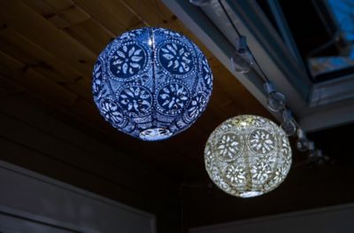 Image showing  Soji Stella Globe Boho, Metallic Blue