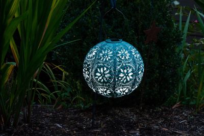 Allsop Home & Garden Soji Stella Globe Boho, Emerald