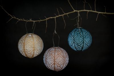 Image showing 7 th Allsop Home & Garden Soji Stella Globe Market, Copper