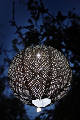 Image showing 5 th Allsop Home & Garden Soji Stella Globe Market, Bronze