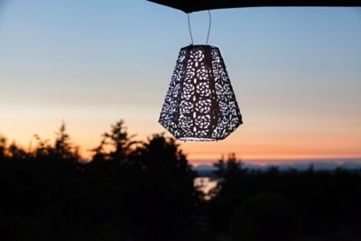 Image showing  Soji Stella Prism Rose Lantern, Metallic Orchid