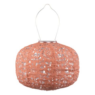 Image showing  Soji Stella Square Sunflower Lantern, Clay