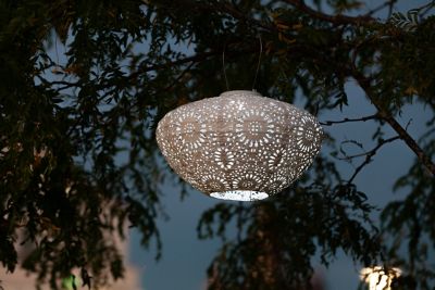 Image showing  Soji Stella Crown Chantilly Lace - Porcelain