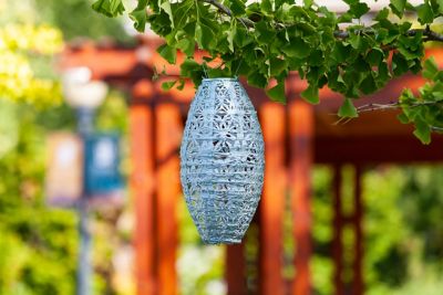 Image showing  Soji Stella Pod Wildflower Lantern, Sage