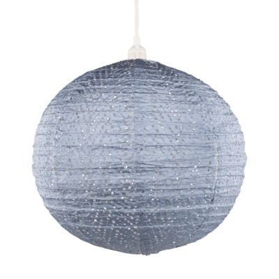 Image showing  Soji Stella Nova Chevron Globe Pendant Light, 18 in. x 18 in.