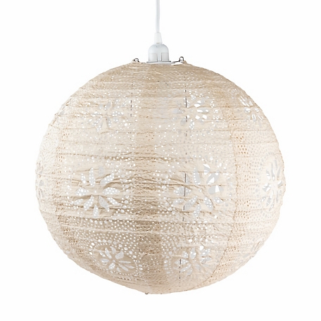 Allsop Home & Garden Soji Stella Nova Boho Pearl - 18" Indoor / Outdoor Pendant Lamp (120V)