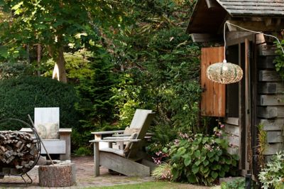 Image showing  Soji Stella Nova Starbeam - Evergreen 20 in. Indoor / Outdoor Pendant Lamp (120V)