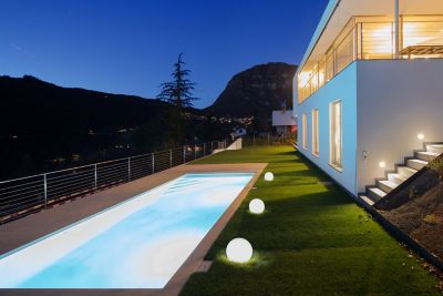 Image showing 5 th Allsop Home & Garden Glow Harvest Moon Light