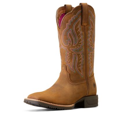 Ariat Women's Hybrid Ranchwork Western Boot, 10047043