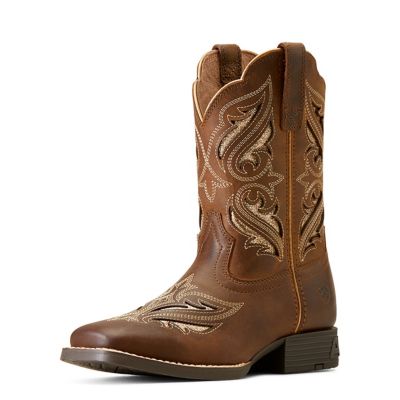 Ariat Girls' Kids' Round Up Bliss Western Boots