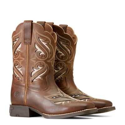 Image showing 3 th Ariat Boys' Round Up Bliss Western Boots