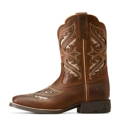 Image showing 4 th Ariat Boys' Round Up Bliss Western Boots