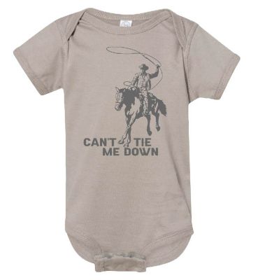 The Whole Herd Can't Tie Me Down Infant Bodysuit