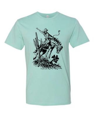 Image showing  Buck Em' Blu Toddler Girls' Graphic T-Shirt