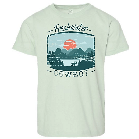 The Whole Herd Mountainside Freshwater Cowboy Toddler Graphic T-Shirt