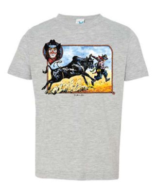 The Whole Herd Rodeo Clown Toddler Graphic T-Shirt