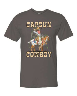 The Whole Herd Cap Gun Cowboy Toddler Graphic T-Shirt