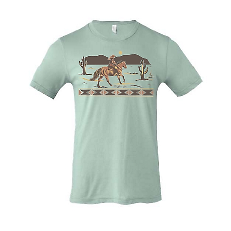 The Whole Herd Cowgirl Rides Away Girl's Graphic T-Shirt