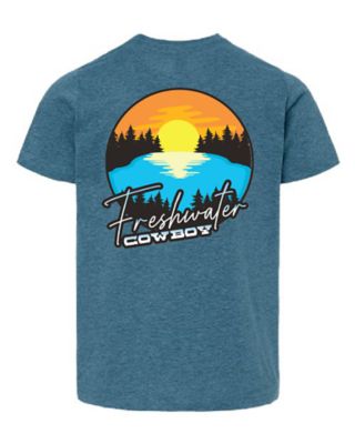 Image showing  Freshwater Cowboy Kid's Graphic T-Shirt