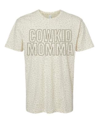 The Whole Herd Women's Cowkid Momma Graphic T-Shirt