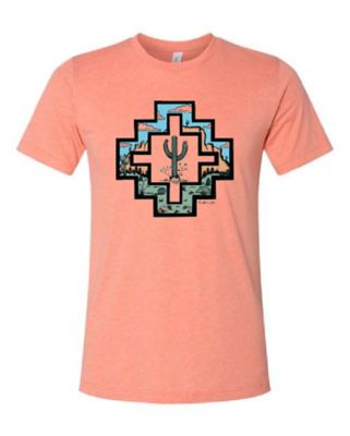 The Whole Herd Women's Saguaro Cactus Graphic T-Shirt