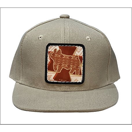The Whole Herd Rusty Show Pig Youth Cap