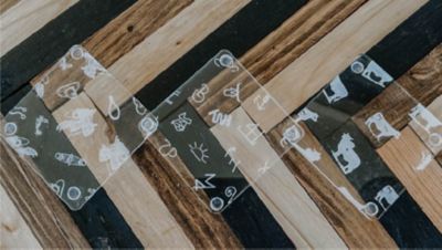 Image showing  Western Tack Accrylic Coaster Set