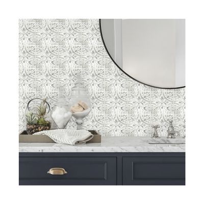 Image showing  Tin Peel And Stick Tile Backsplash, 4 pc.