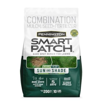 Pennington 10 lb. 200 sq. ft. Smart Patch Sun and Shade Grass Seed Mix