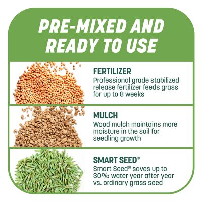 Image showing 6 th Pennington 10 lb. 200 sq. ft. Smart Patch Tall Fescue Grass Seed Mix