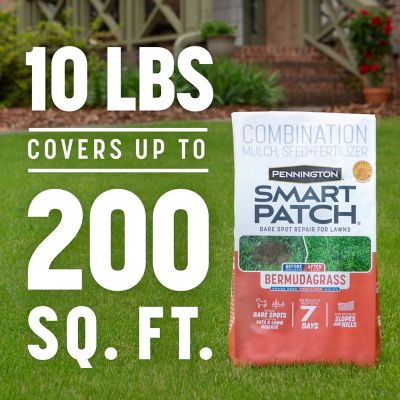 Image showing 10 th Pennington 10 lb. 200 sq. ft. Smart Patch Bermudagrass Mix