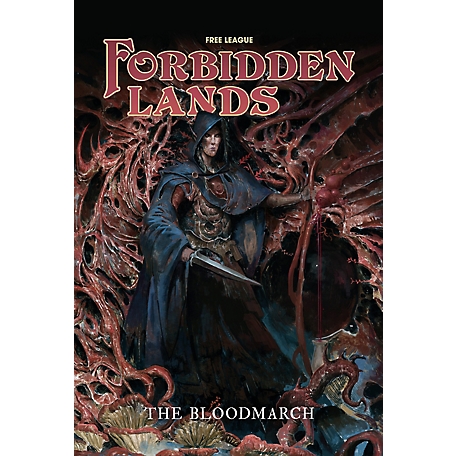 Free League Forbidden Lands: The Bloodmarch - Hardcover Expansion RPG Book, Free League Publishing