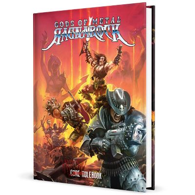 Renegade Game Studios Gods of Metal: Ragnarock - Core Rulebook, Hardcover RPG Book