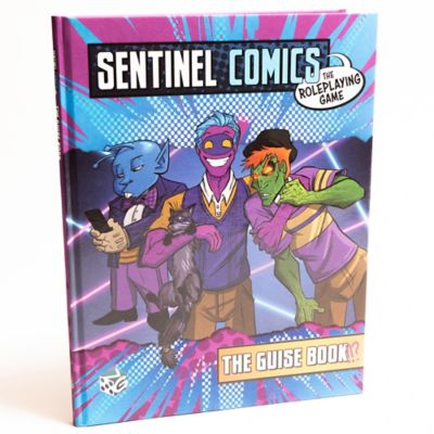 Greater Than Games Sentinel Comics: The Roleplaying Game Guise Book! - Expansion Hardcover Book