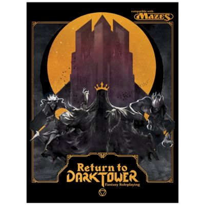 9th Level Games Return To Dark Tower - Fantasy Roleplaying, Hardcover RPG Book, Roleplay In The Four Kingdoms