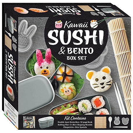 Hinkler Kawaii Sushi & Bento Box Set - Learn To Make Cute Sushi