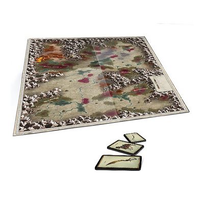 Free League Forbidden Lands: The Bloodmarch - Map & Cards Pack - Role Playing Game