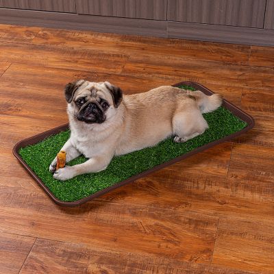 Image showing 7 th Trimate 40 x 20 in. Brown Boot Tray