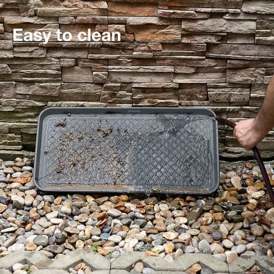 Image showing  Extra Large Boot Tray, 40 in. x 20 in., Gray